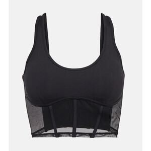Alo Yoga Airbrush Mesh Corset Tank - S